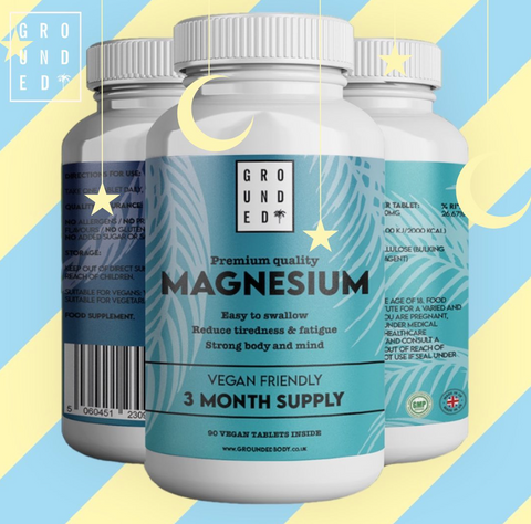 Grounded Body Scrub Magnesium Tablets