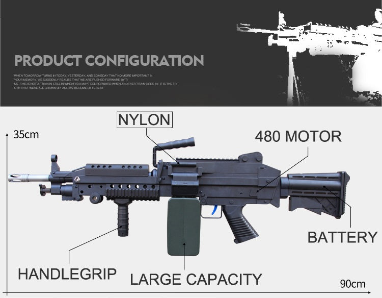 M249 Gel Blaster - US STOCK – GelBlasterGun