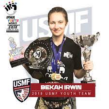 Bekah Irwin USMF 3 time gold medalist