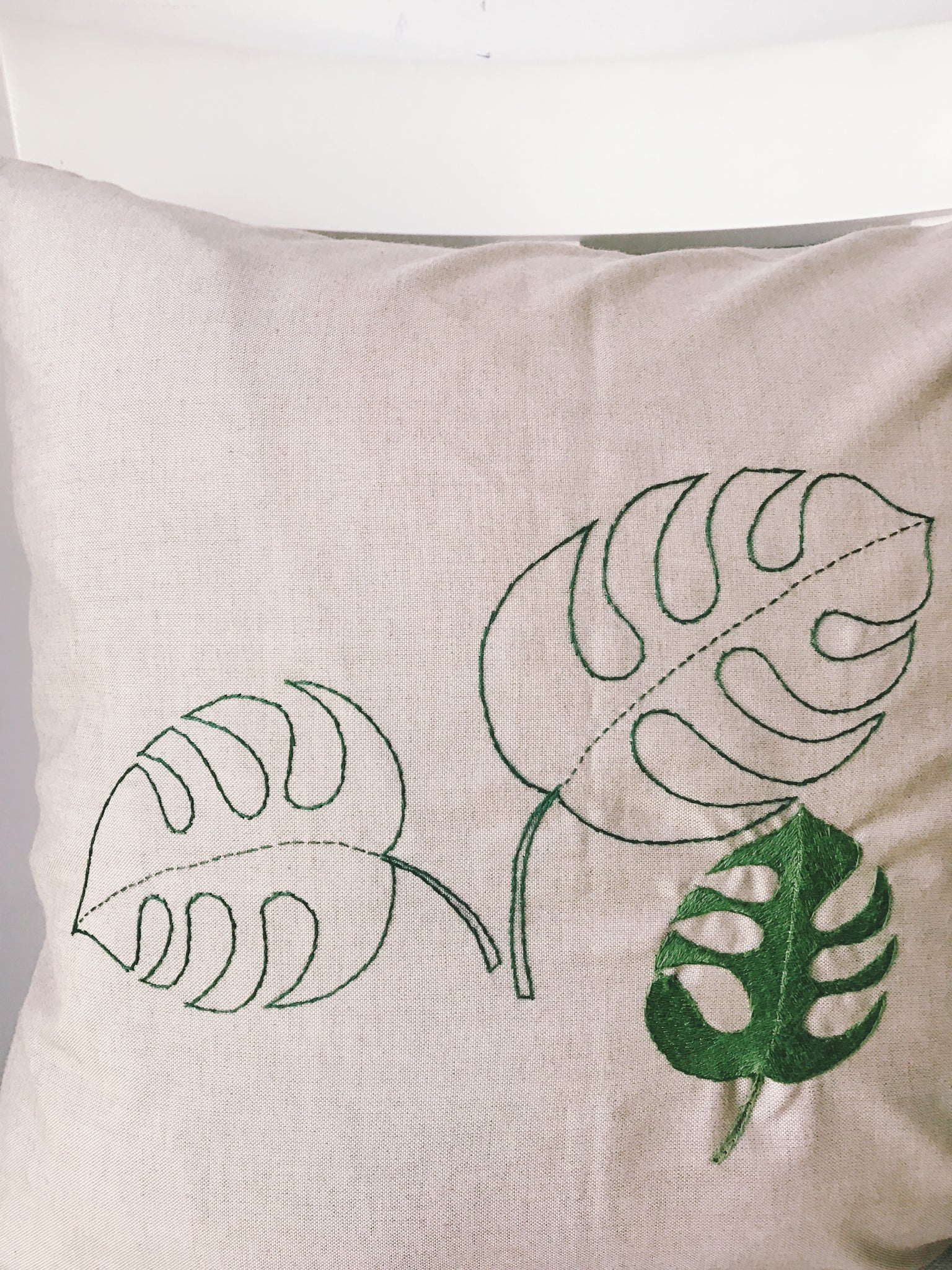 embroidered outdoor pillows