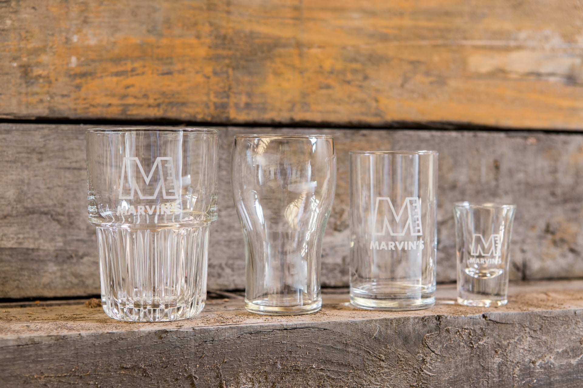 Engraving in glass and wood | Marvin's,