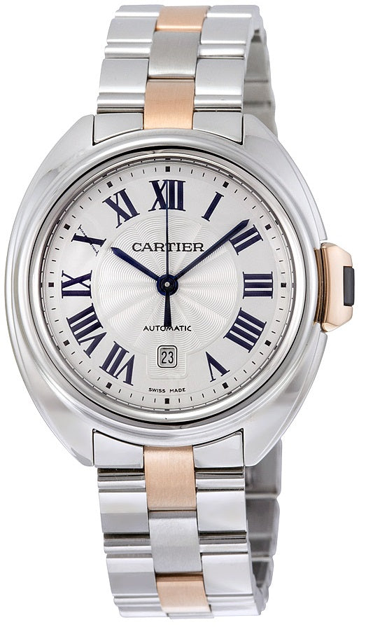 cartier cle two tone