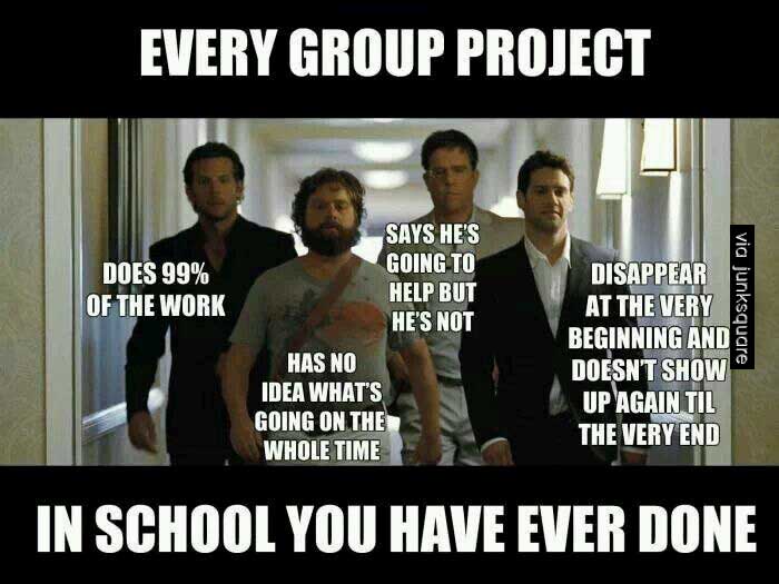 Teacher Meme - Students on Group Projects | Faculty Loungers Gifts ...