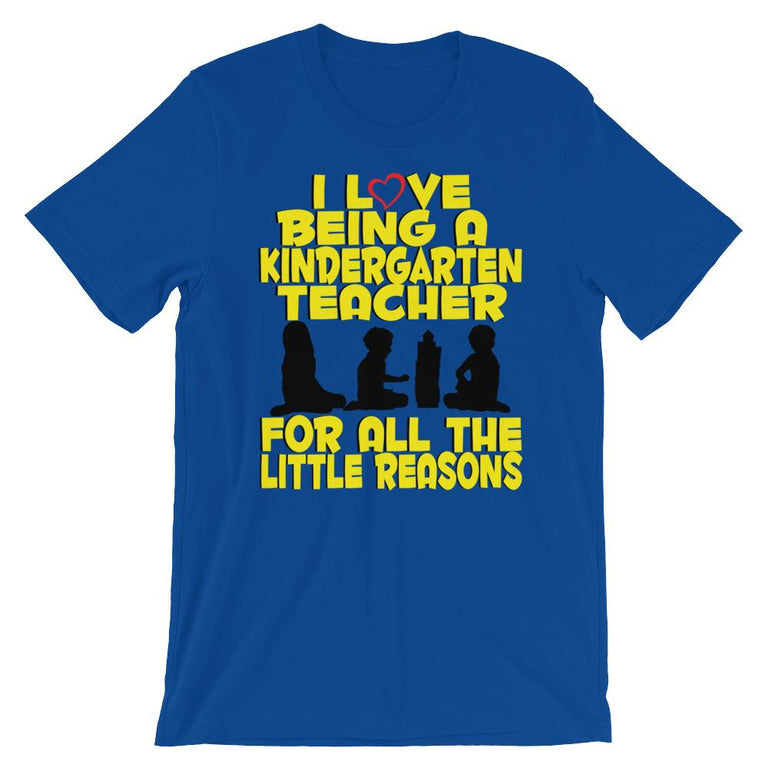 Cute Kindergarten Teacher Shirt - All the Little Reasons | Faculty ...