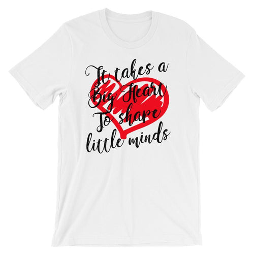 Cute Valentines Shirt for Teacher or Kindergarten, Pre-School, and Grade School