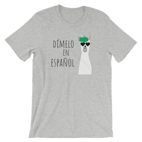 Dímelo en Español Shirt for Spanish Teachers