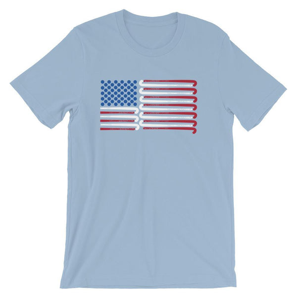 Field Hockey Shirt for Coaches - American Flag Field Hockey Sticks ...