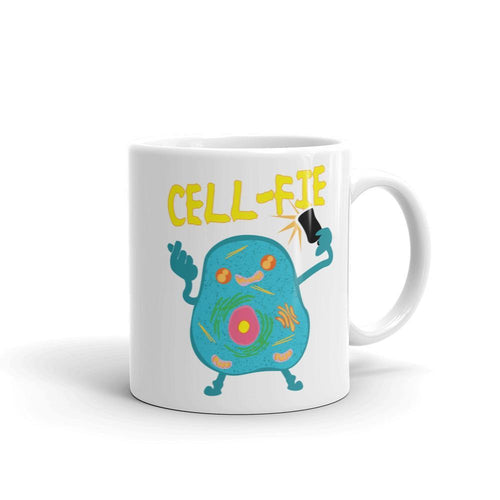 Funny Biology Teacher Mug - Cell-Fie Science Nerd Gift