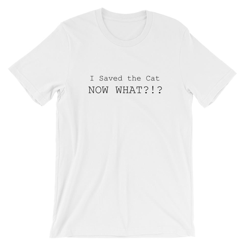 Funny Shirt for Screenwriters - I Saved the Cat | Faculty Loungers ...