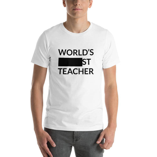 Funny World's Best Teacher Shirt or World's Okayest Teacher?