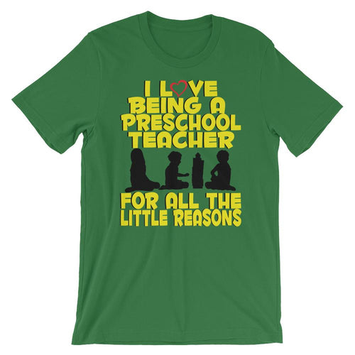 I Love Being a Preschool Teacher Shirt