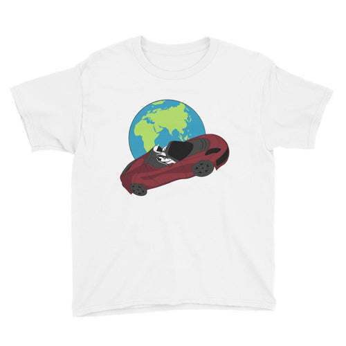 Kids Starman T-Shirt, Inspired by SpaceX Tesla Launch - Gift for Young Science Nerds