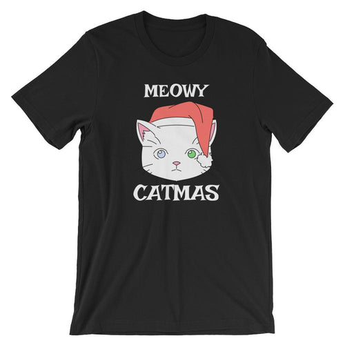 Meowy Catmas Cute Christmas Cat Shirt