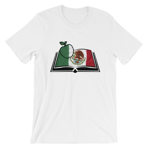 Mexican Flag Book Shirt for Spanish Teachers