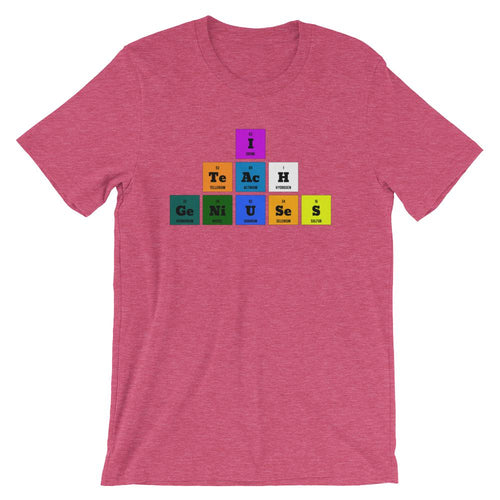 Teacher Periodic Table T-Shirt – TeamMaxRPM