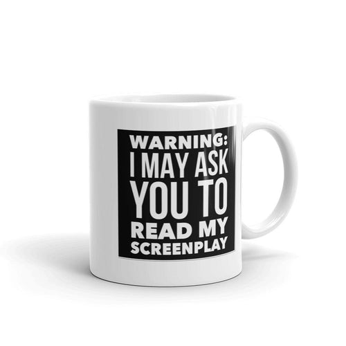 Screenwriter Coffee Mug - Script Warning