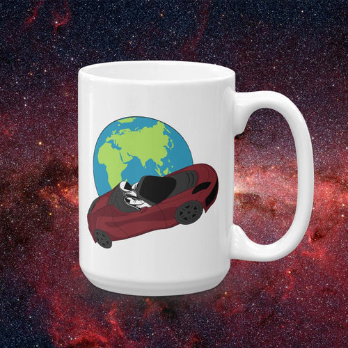 Tesla: God of Thunder Coffee Mug by The Cracked Dispensary