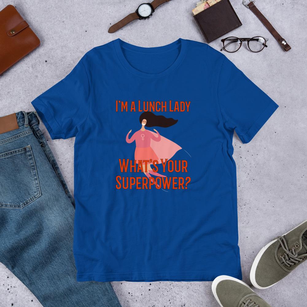 Superhero Lunch Lady Tshirt | Faculty Loungers Gifts for Teachers