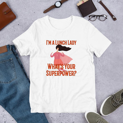 Superhero Lunch Lady Tshirt