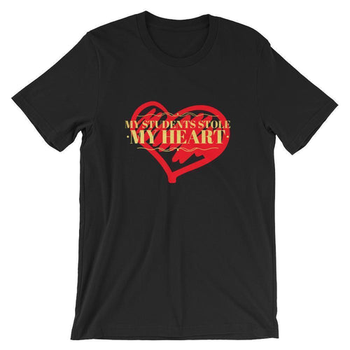 Teacher Valentines Day Tshirt - Students Stole My Heart