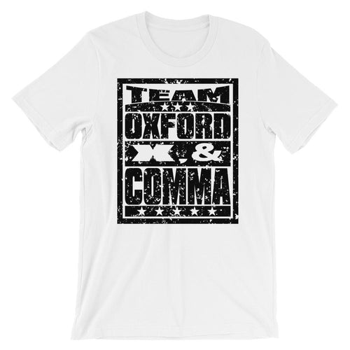 Team Oxford Comma Tee Shirt