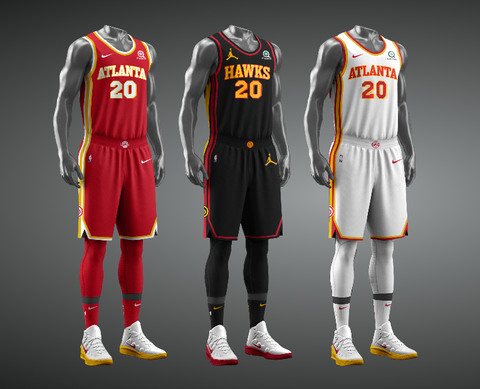 Atlanta Hawks New 2021 Uniforms