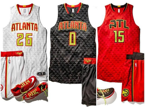 Atlanta Hawks Former Uniforms & Look