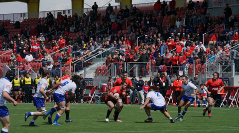 Utah Warriors Rugby Play at Zions Bank Stadium