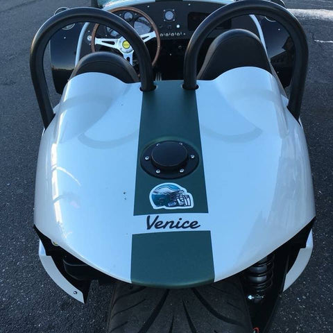 Philadelphia Eagles Vanderhall Wrap - Gas Tank View