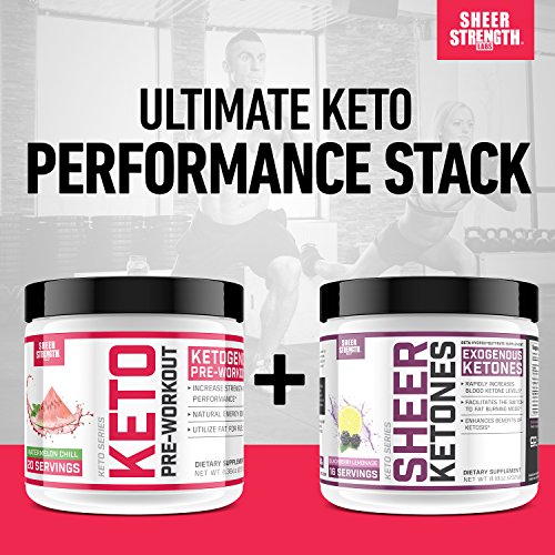 6 Day Sheer Strength Labs Keto Pre Workout with Comfort Workout Clothes