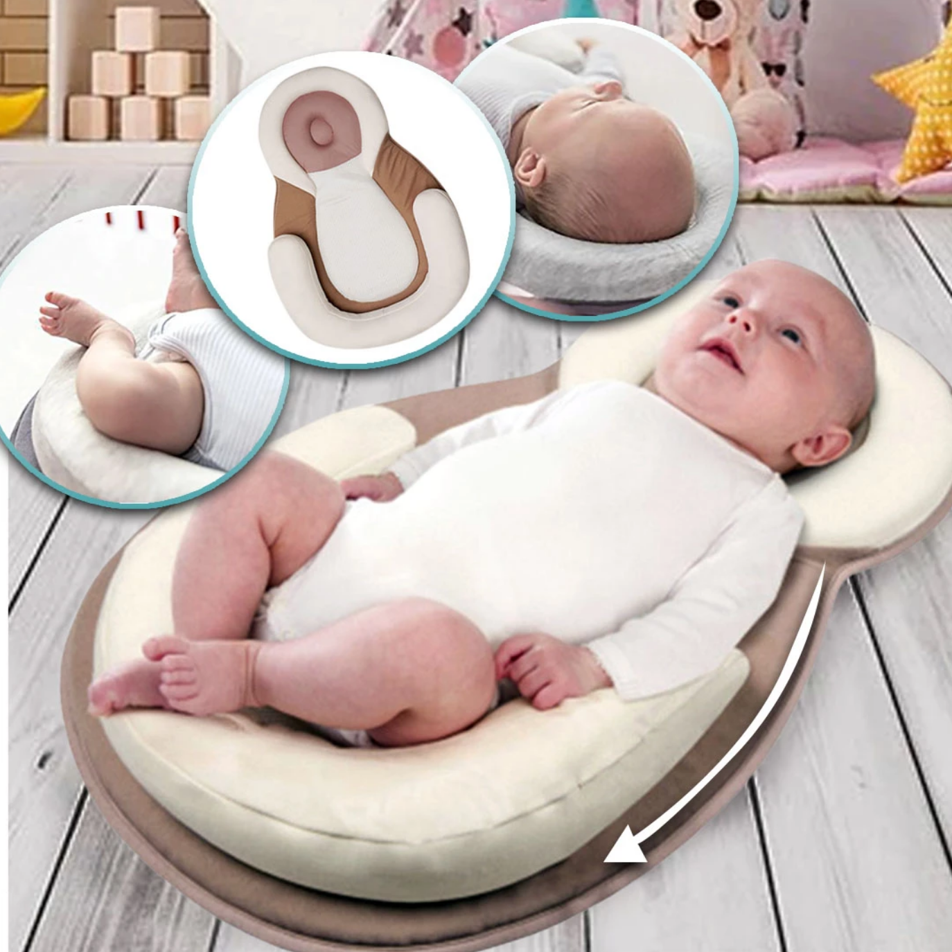 SleepyDreams™ - Portable Baby Bed 