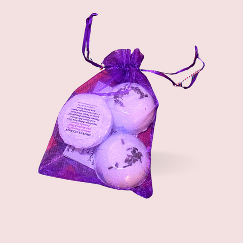 3-pack lavender menthol shower steamers