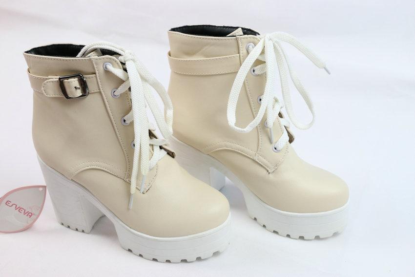 stylish lace up boots