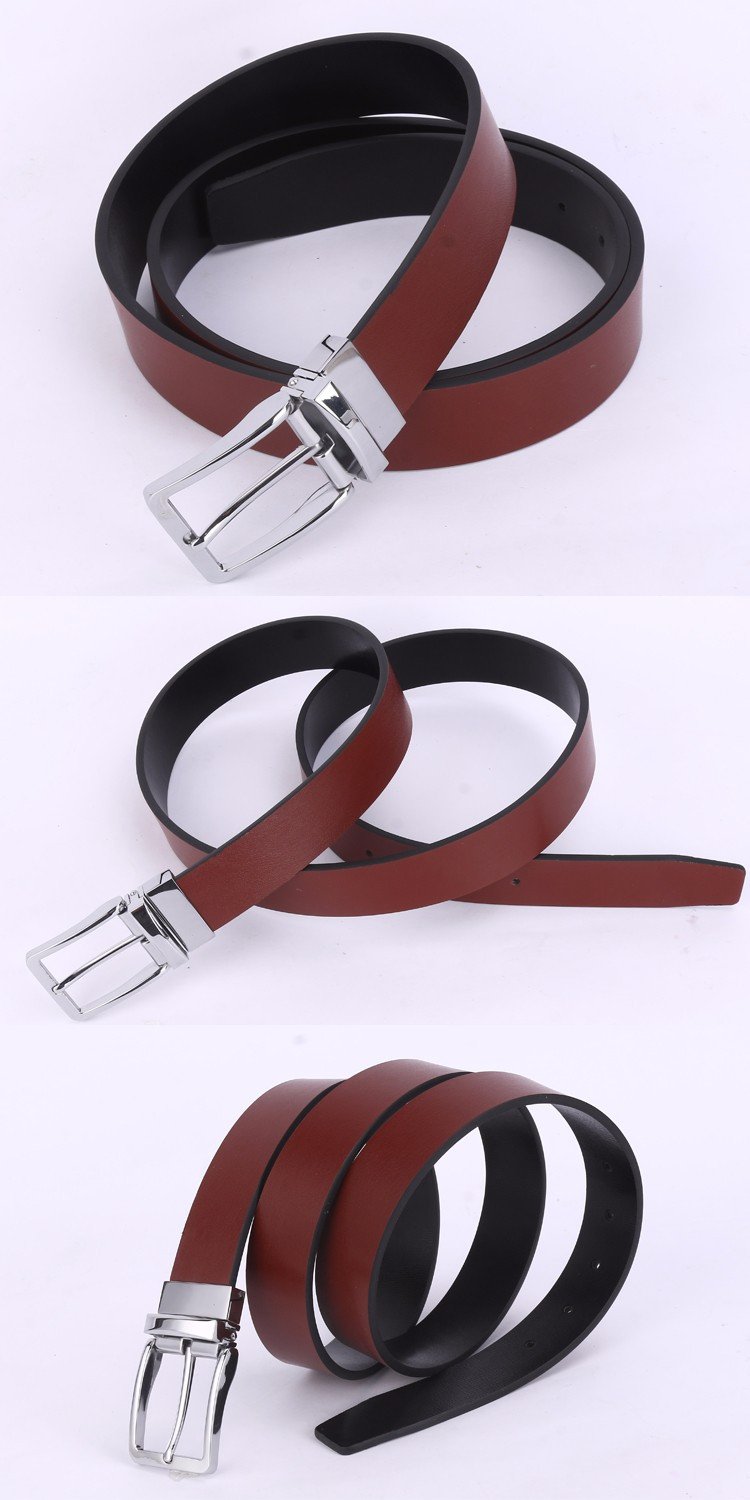 Retro Pin Buckle Reversible Belt