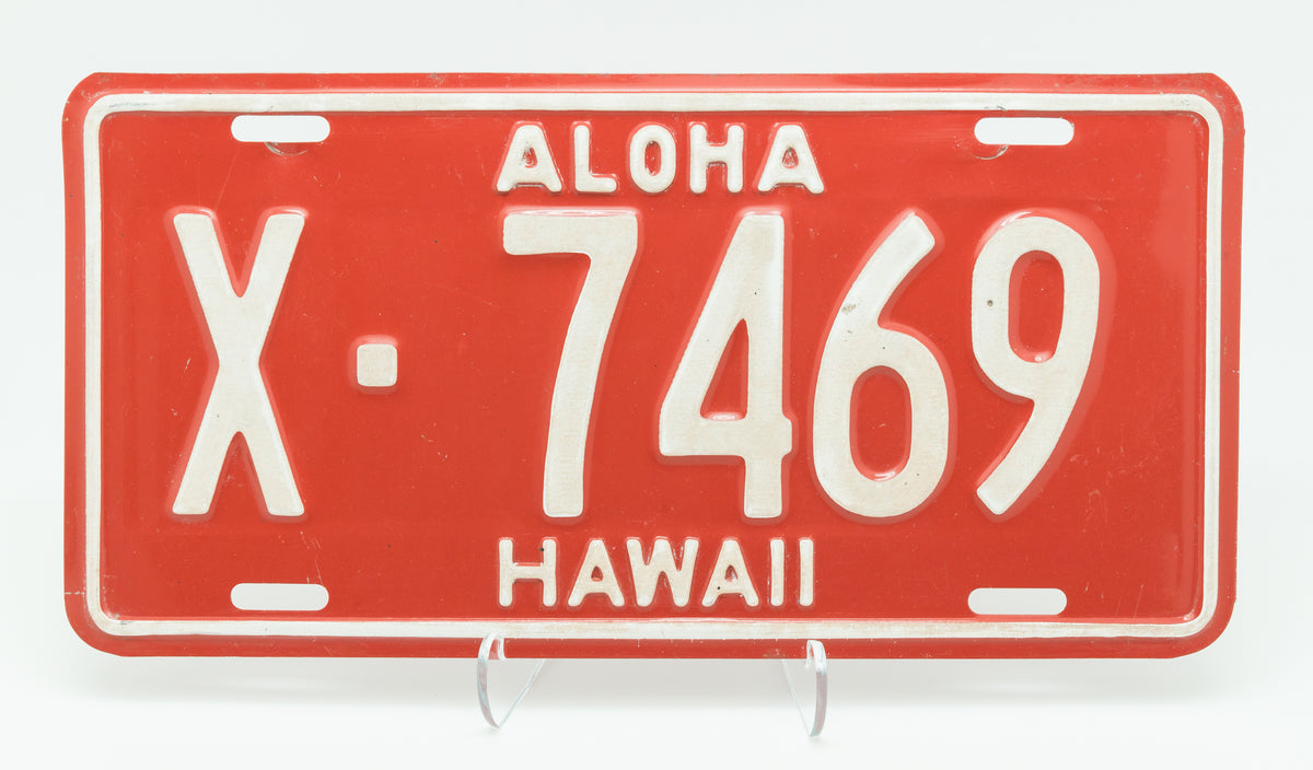 Hawaii License Plates