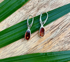 Baltic Amber Drop Earrings