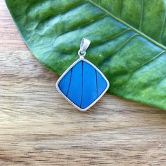 Diamond Style Butterfly Wing Pendant