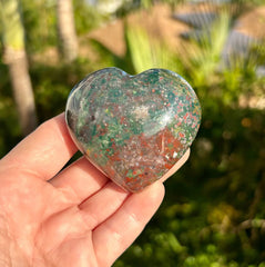 Fancy Jasper Heart Stone