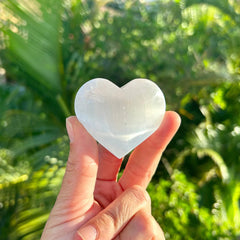 Selenite Heart healing crystal