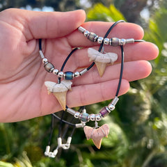 Shark Tooth Mood Bead Necklace