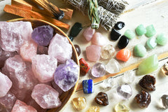 Collection of Healing Crystals