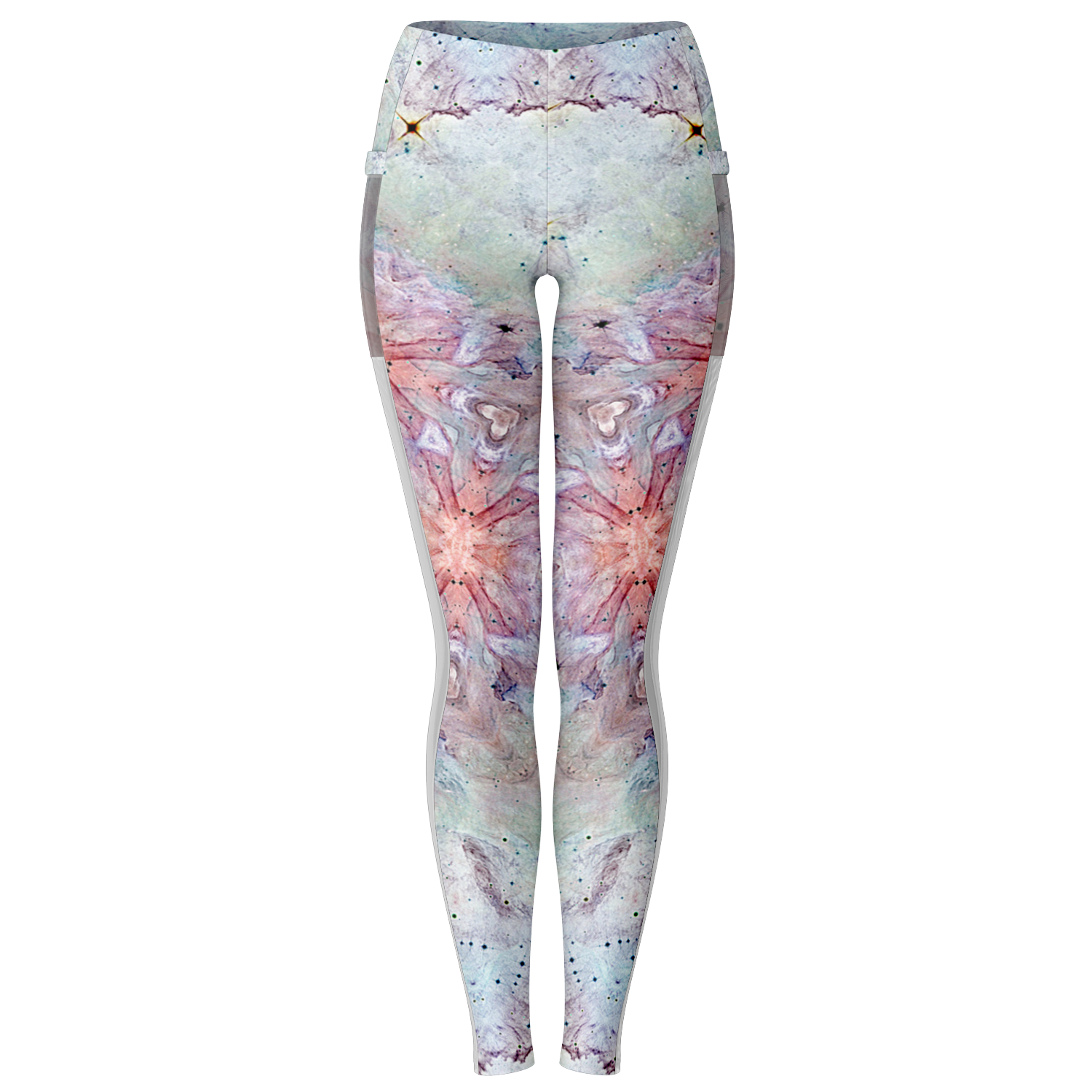 Aphrodite Psychedelic Mesh Pocket Leggings