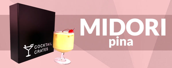 Midori Pina Colada Cocktail Gift Set