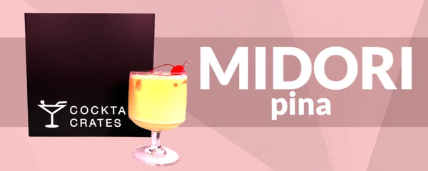 Midori Pina Colada Cocktail Gift Set