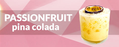 Passion Fruit Pina Colada Cocktail
