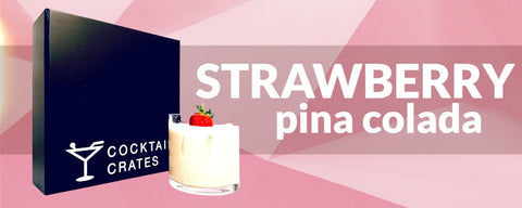 Strawberry Pina Colada Cocktail Gift Set