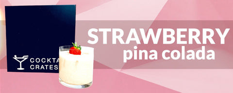 Strawberry Pina Colada Cocktail Gift Set