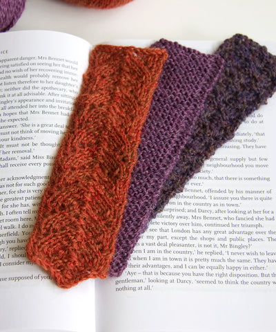 Bookmark Trio Free Knitting Pattern Tricksy Knitter