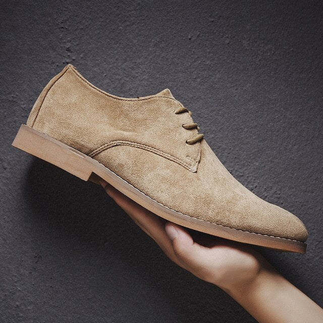 suede business casual shoes