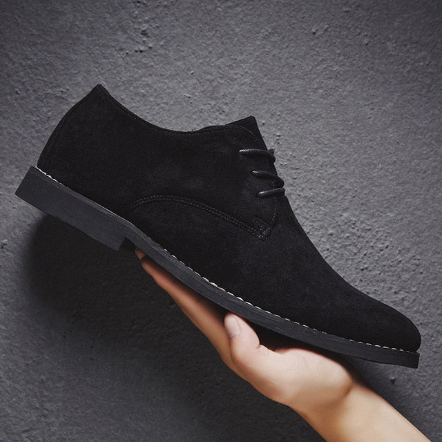 suede business casual shoes